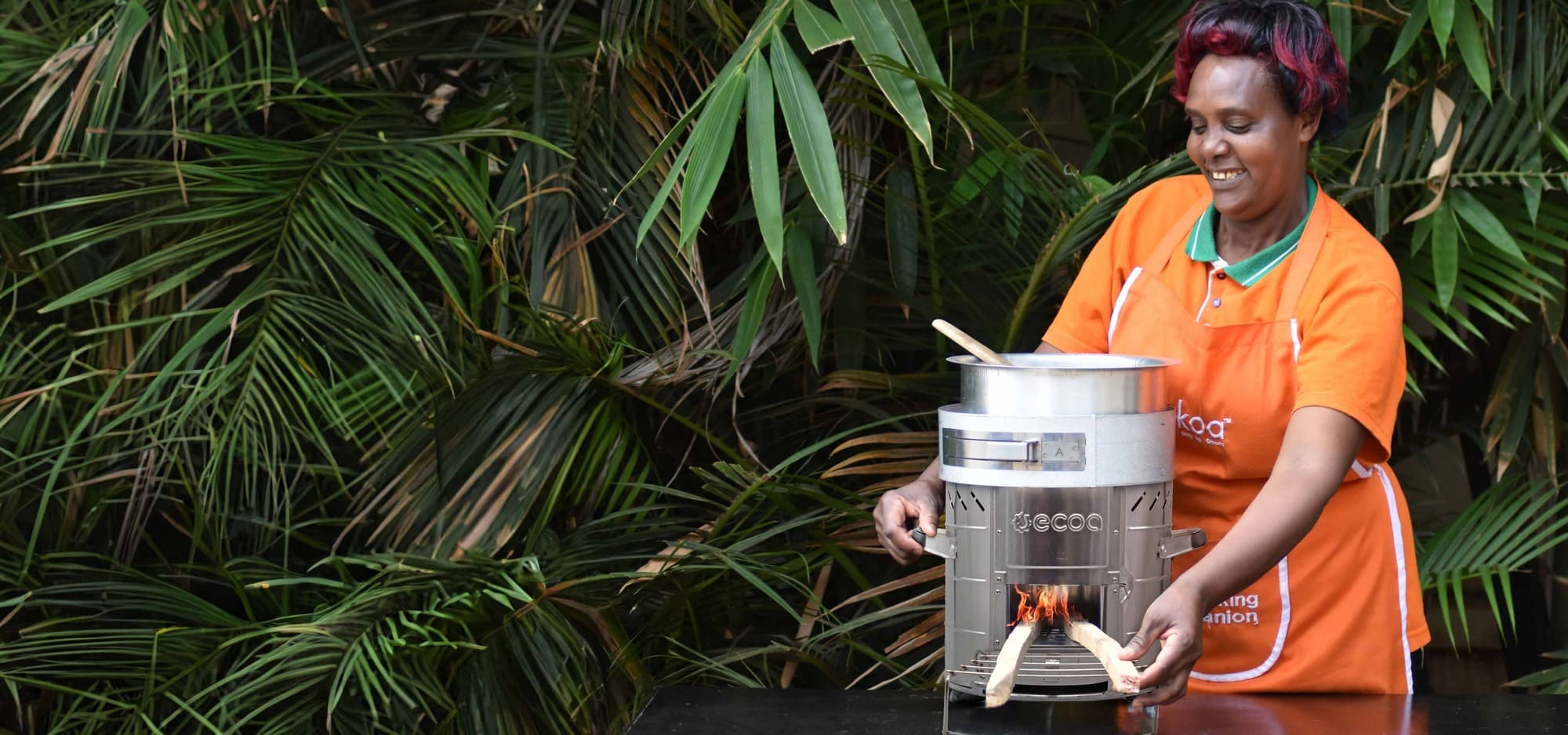 World's most fuel-efficient natural-draft portable wood stove