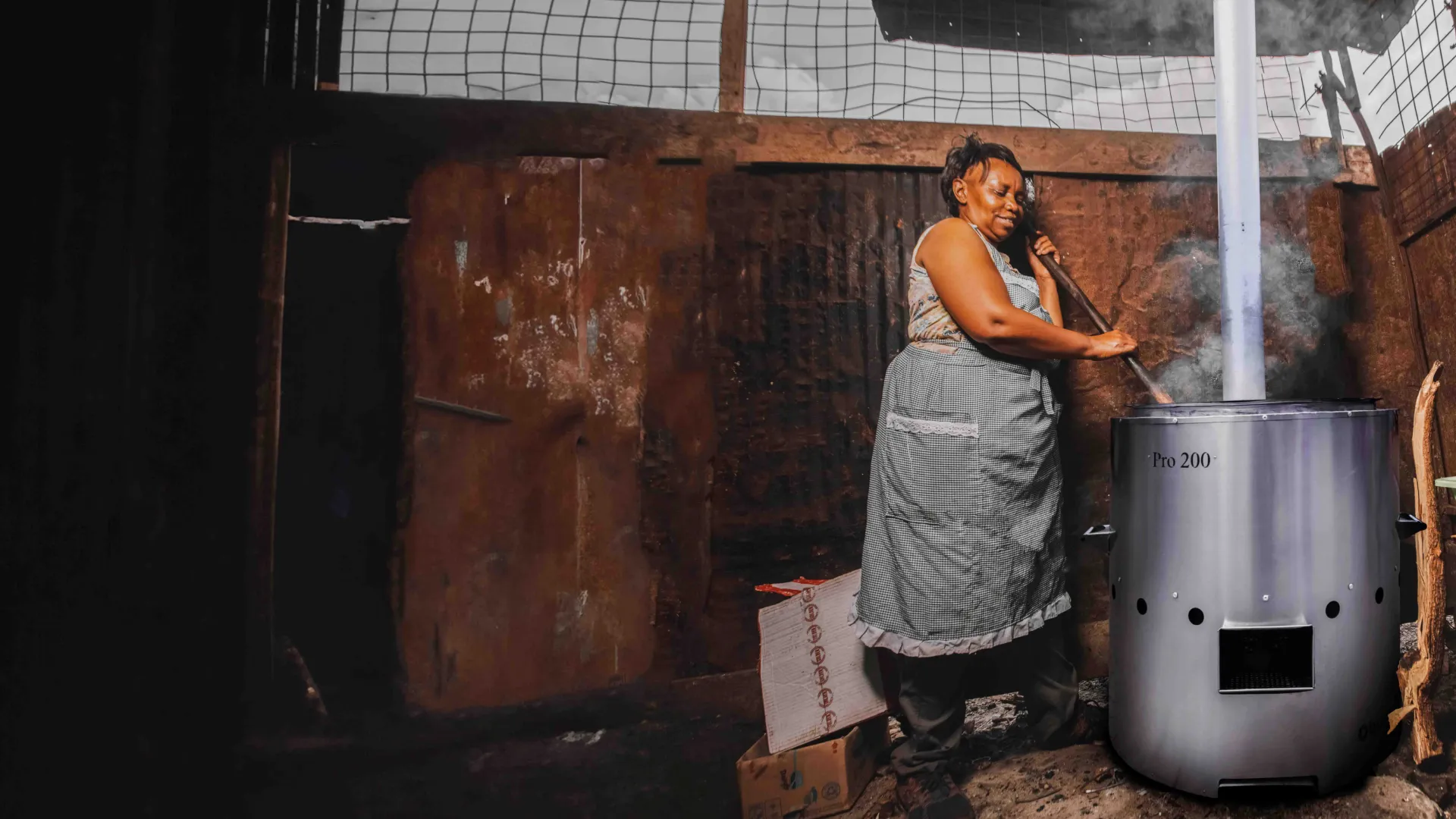 Institutional Stoves Model BURN Manufacturing